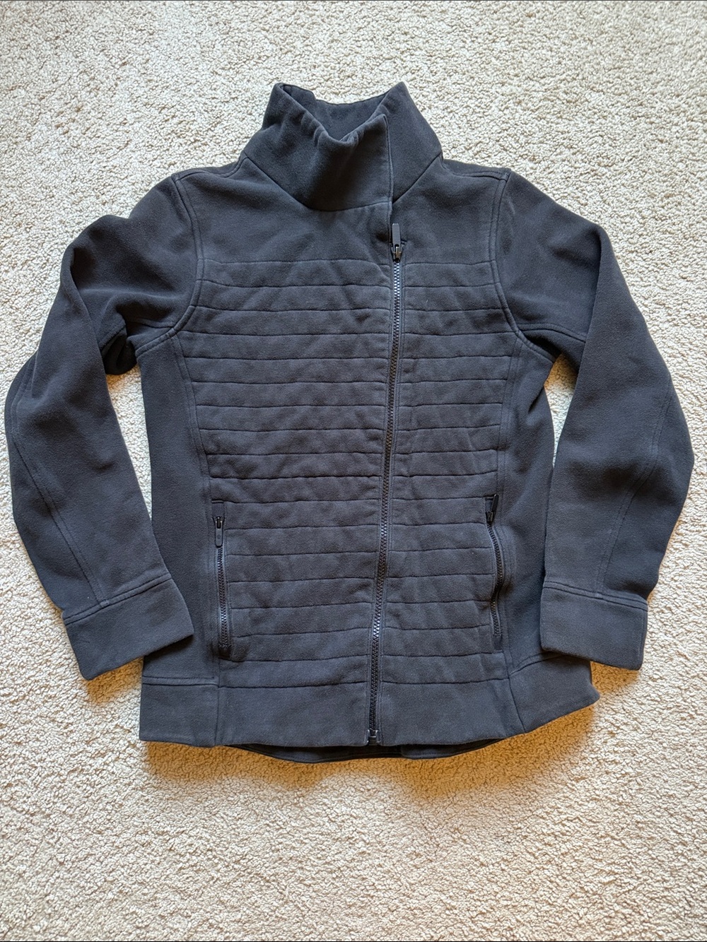 Lululemon Black Fleece Be True Jacket size 4